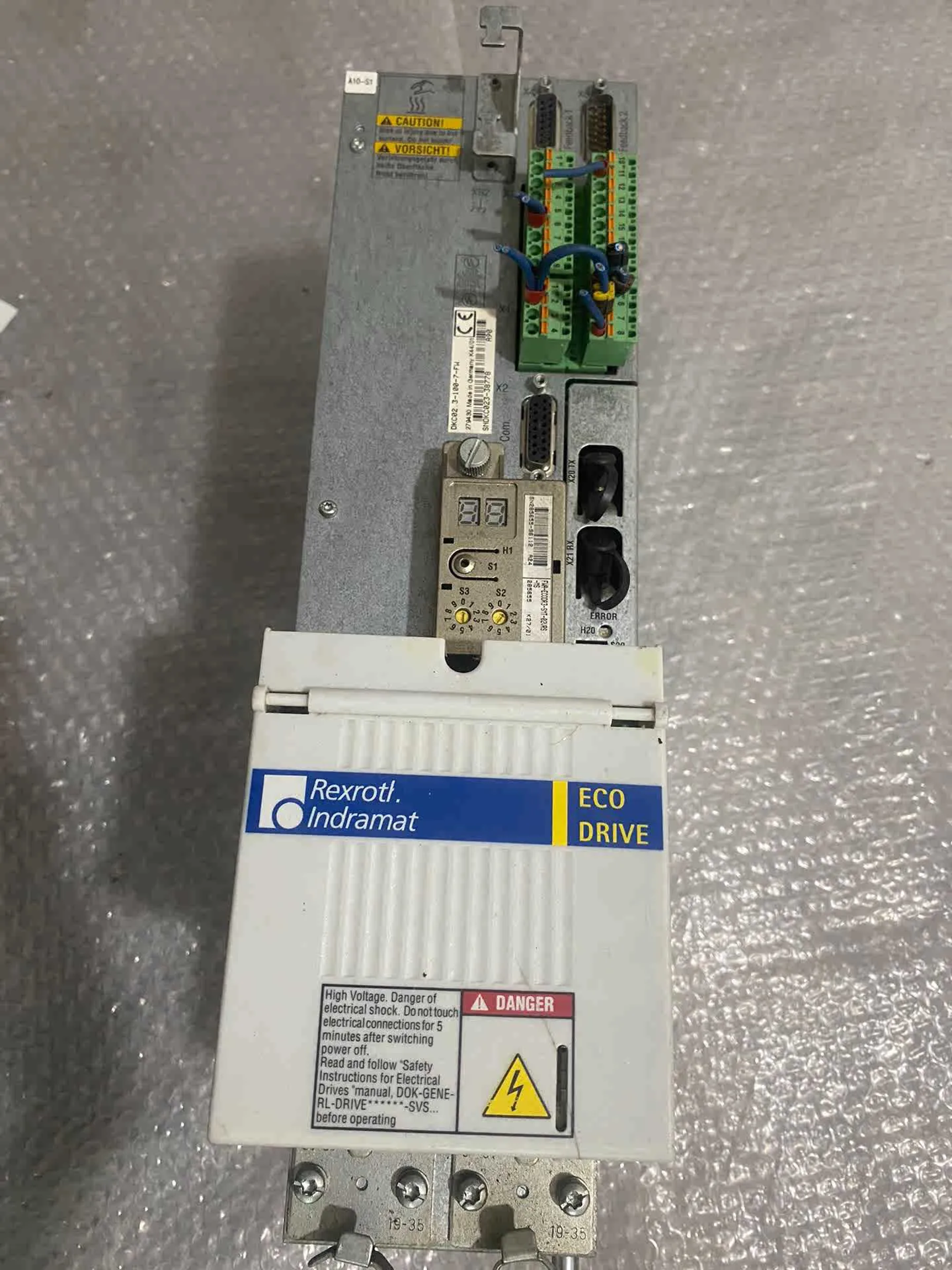

DKC02.3-100-7-FW Сервопривод для Rexroth DKCXX.3-100-7