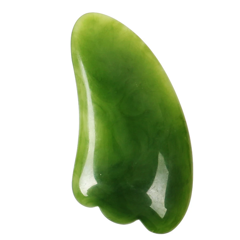 

1Set Massaging Massage Tool Set Neck Face Back Shoulder Leg Foot Relief Green Massaging Board Scraping Board Facial Beauty Tool