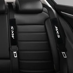 2Pcs Car Seat Belt Cover Shoulder Protect Belt Pad Case for MX5 NA NB NC ND MX-5 Auto Accessories