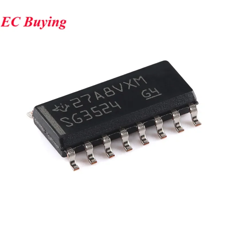 10pcs/2pc SG3524DR SG3524 SG3524D 3524 SOIC-16 Regulated Pulse Width Modulator Chip IC Integrated Circuit