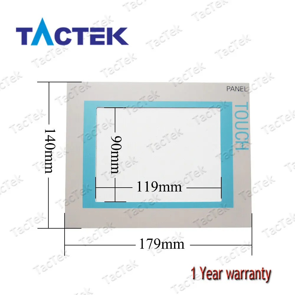 Plastic Cover for 6AV6642-0BC01-1AX1 TP177B Case Housing Shell Touch Screen Film