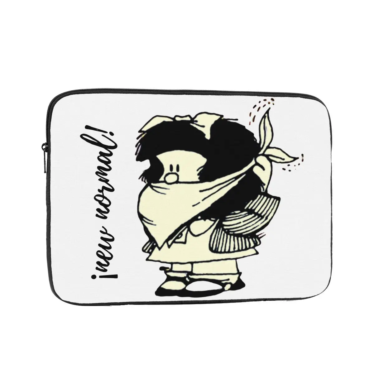 Shockproof Case 10 12 13 15 17 Inch Mafalda Cartoon Laptop Sleeve Case Notebook Sleeve Cover Bag