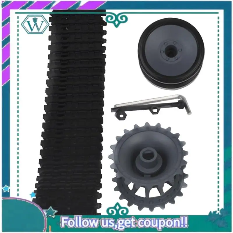 

AA92-Track Electric Snowmobile Load Wheel Drive Wheel Snowblower Rubber Tracks Car Accessories SNT109 Go Kart Karting ATV UT