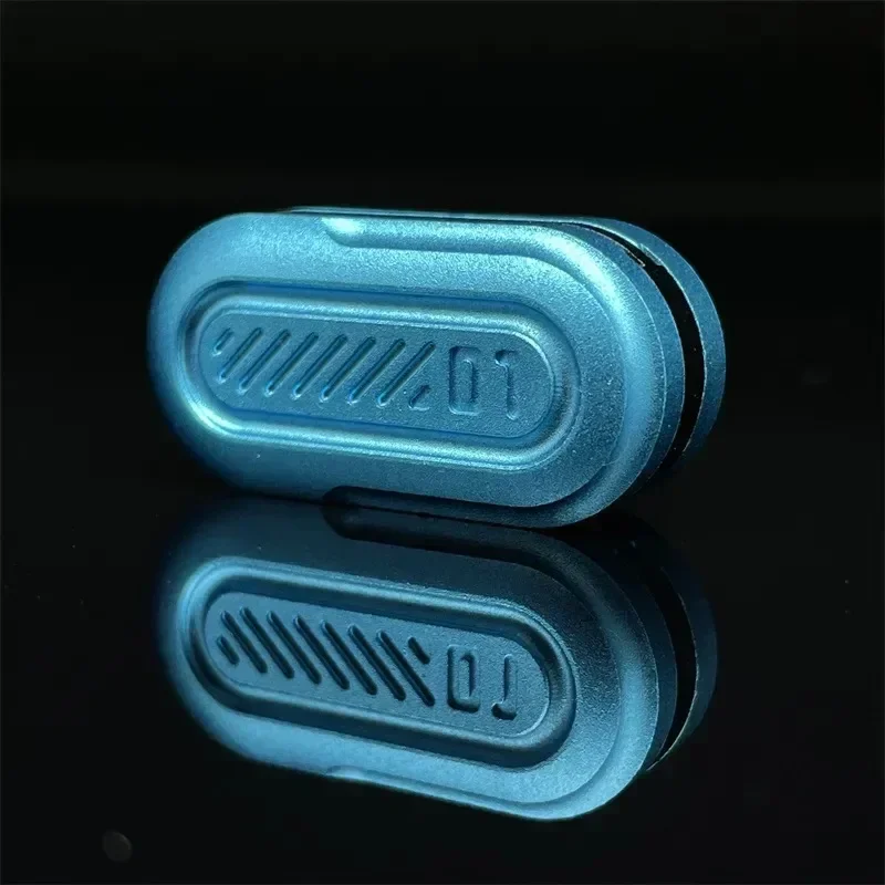Mini Fidget Magnetische Push Card Mechanische Slider Duwen Plaat Haptische Munt EDC Metalen Stress Zintuiglijke Speelgoed Angst Verlichten