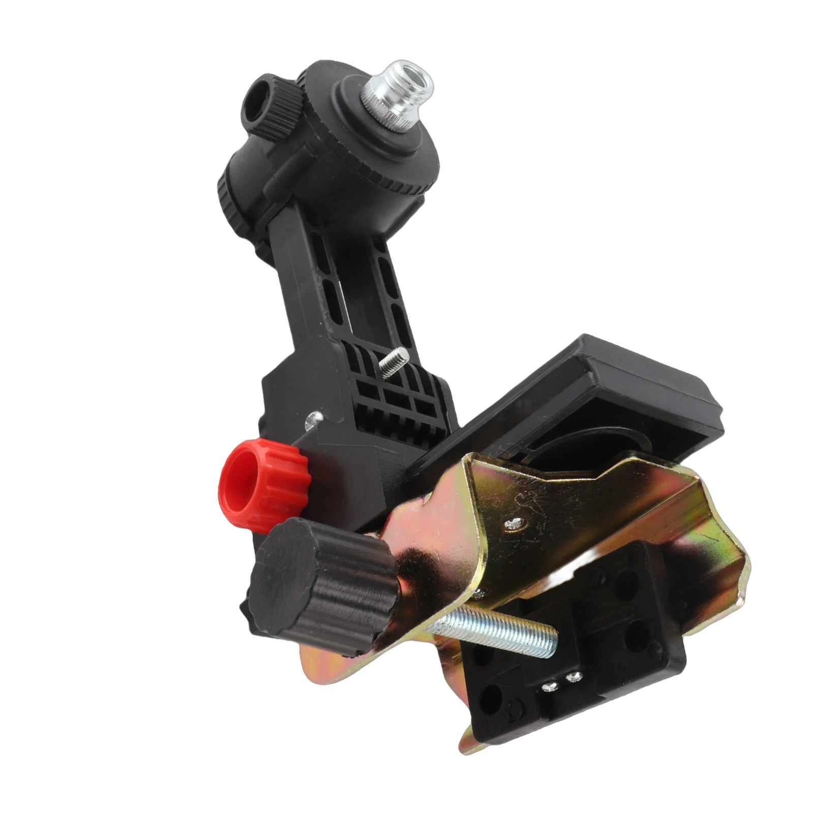 Leveling Tool Extension Pole Head 360 Degree Rotation Adjustable Fine Tuning Bracket Level Tool Adapter ABS and Iron for Roads