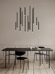 Modern Minimalist Led Restaurant Chandelier Personality Bar Chandelier Company Front Chandelier Cafe Clothing Store Chandelier