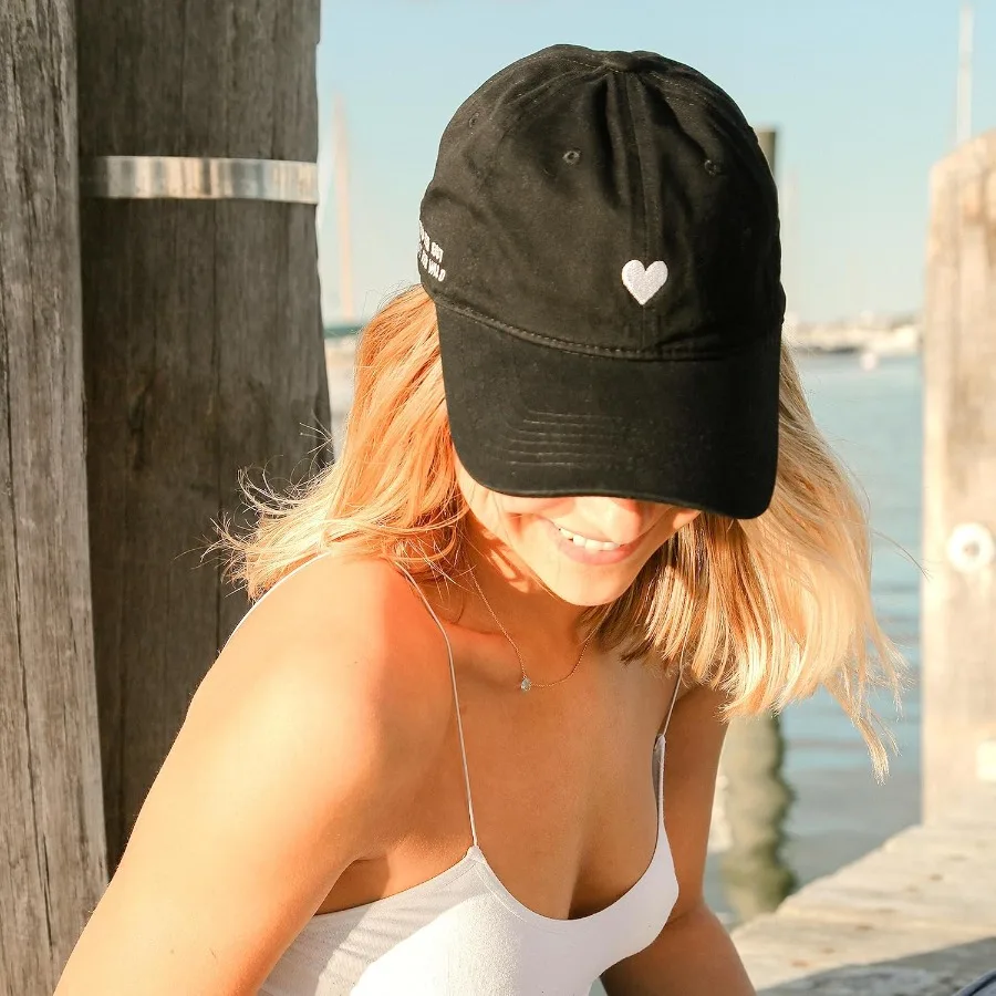 قبعة بيسبول نسائية مطرزة من القطن المصقول للجنسين، مقاس واحد قابل للتعديل للأنشطة الخارجية، ملابس غير رسمية وصيفية #4