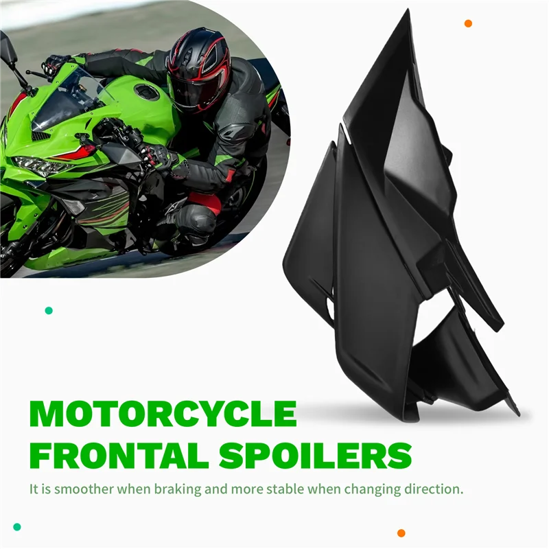 

Front Spoiler Kit Motorcycle Downforce Aerodynamic Wing Winglet Frontal For KAWASAKI ZX-4R 2023 2024