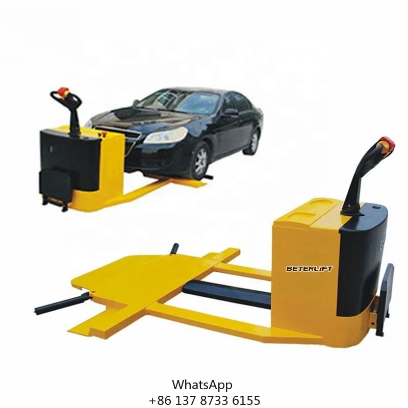 Mover idraulico elettrico per veicoli a quattro ruote per lo spostamento di macchine pesanti