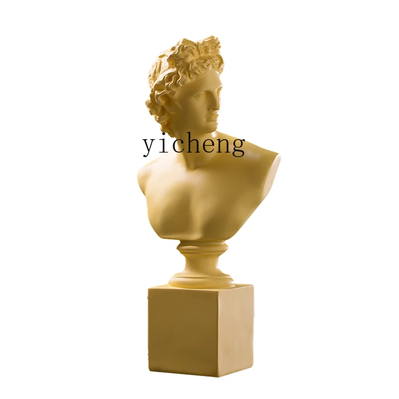 

ZK Nordic abstract plaster statue small ornament artistic figure office creative home accessories
