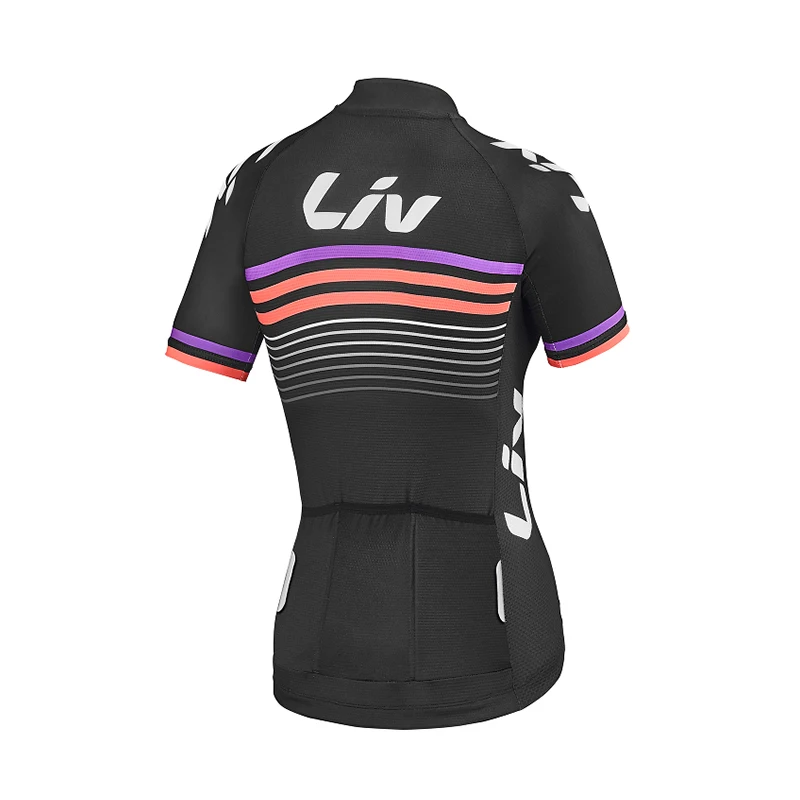 LIV Summer Women Short Sleeve Cycling Jersey MTB Maillot Bike Shirt Breathable Tricota Mountain Pro Team Bicycle Sports Clothing