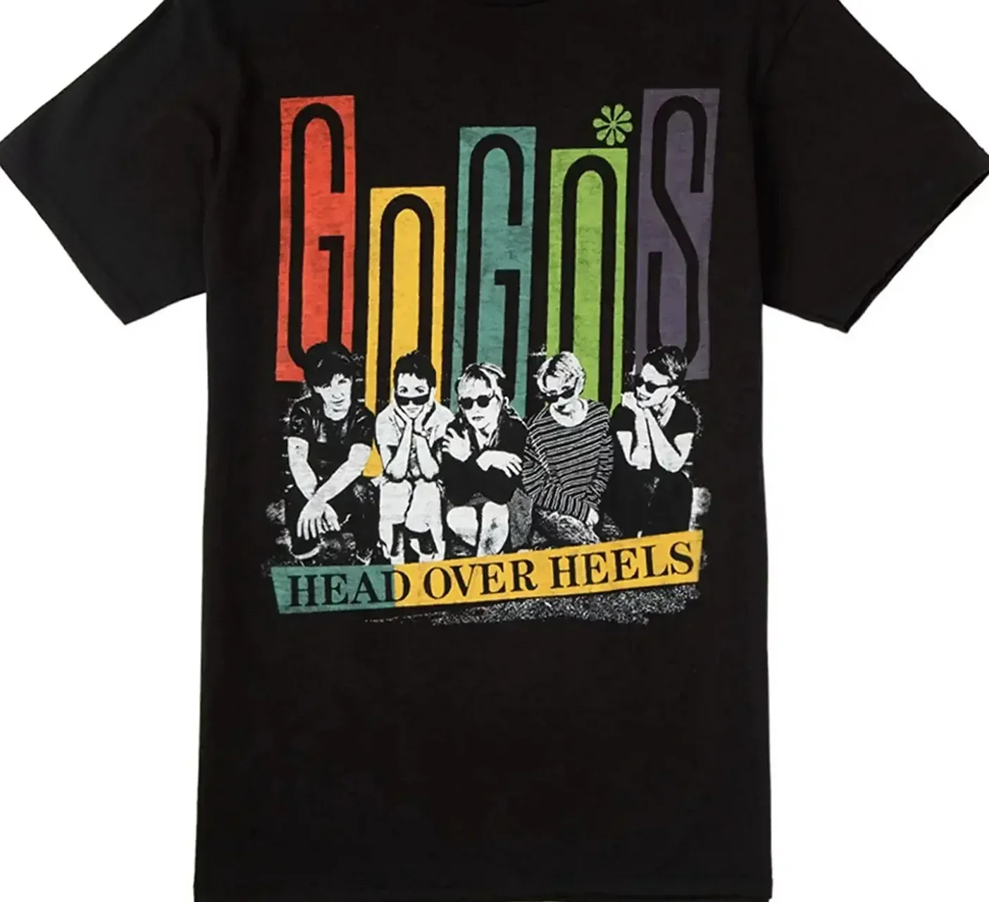 The Go-Go's band black T-shirt Cotton All sizes 1F727