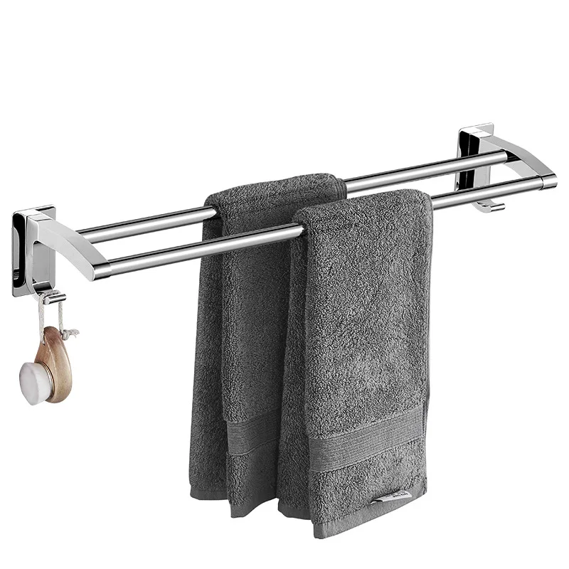 

Perforated stainless steel towel rack, bathroom towel rack, bathroom hanger