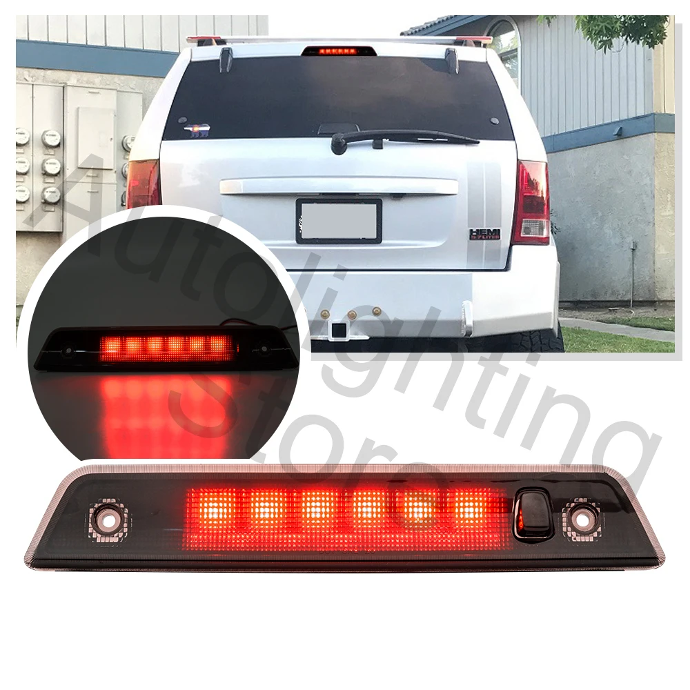 

1 шт. светодиодный третий 3-й стоп-сигнал для 2005, 2006, 2007, 2008, 2009, 2010 Jeep Grand Cherokee WH, стоп-сигнал с высоким креплением # 55157397 АБ