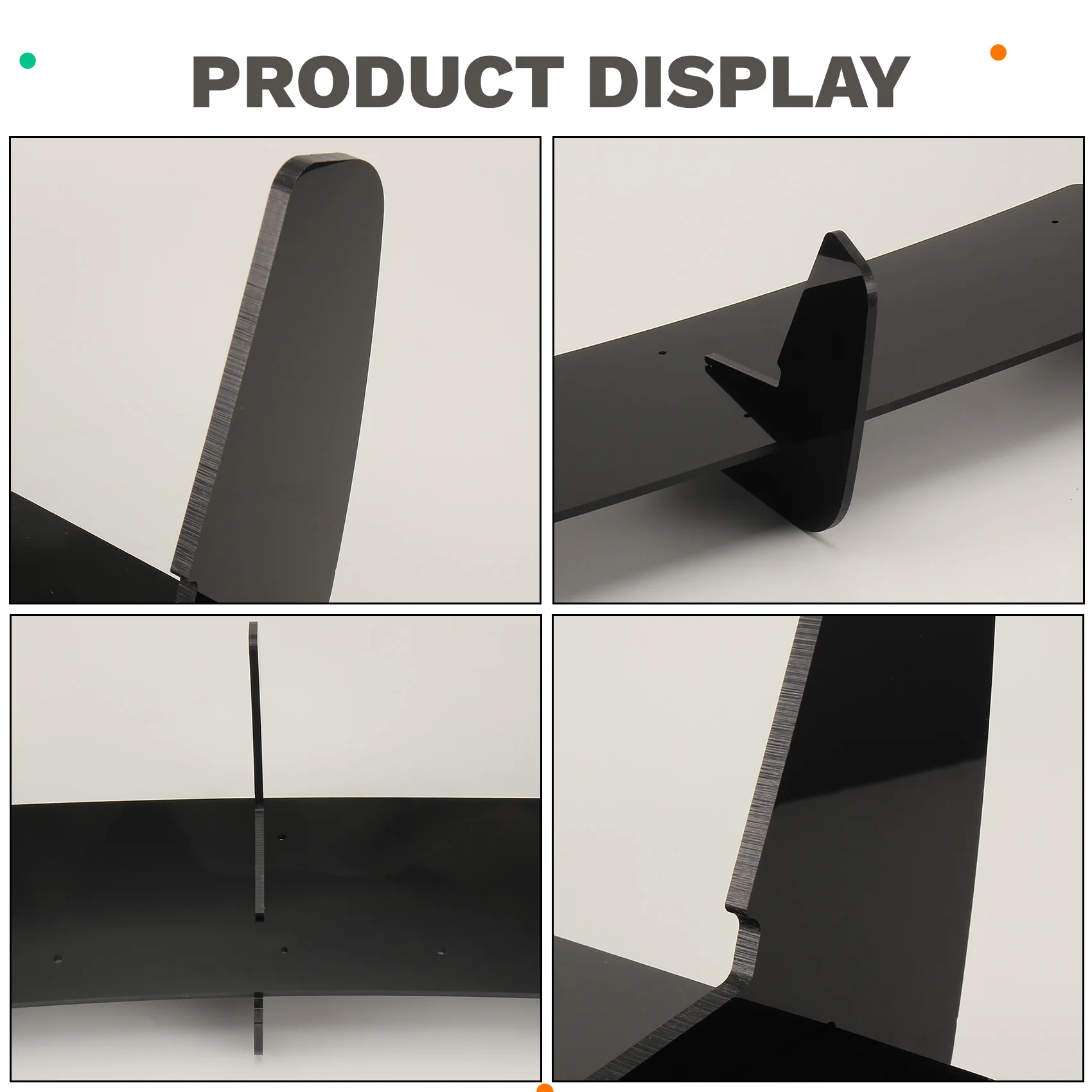 

Car Rear Bumper Diffuser Lip Spoiler Splitter For VW Polo