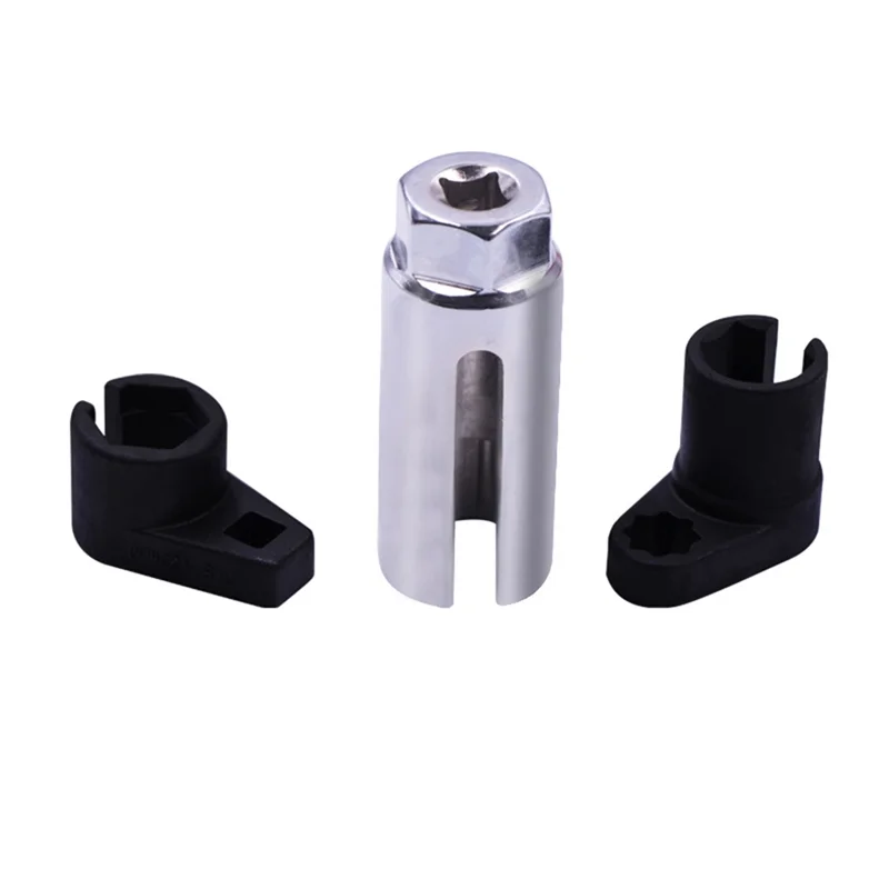 

ABGE-3 Pcs Oxygen Sensor Remover Socket Wire Gate Accesses Sensor Side Preventing Damage To Wires