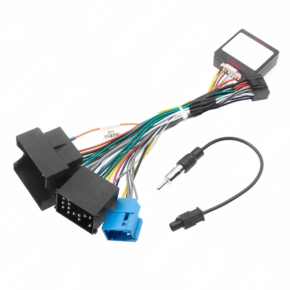 Car Radio Wiring Harness Canbus Box For BMW E39 E46 E53 1998-2014 Stereo Wire Aftermarket Android adapter