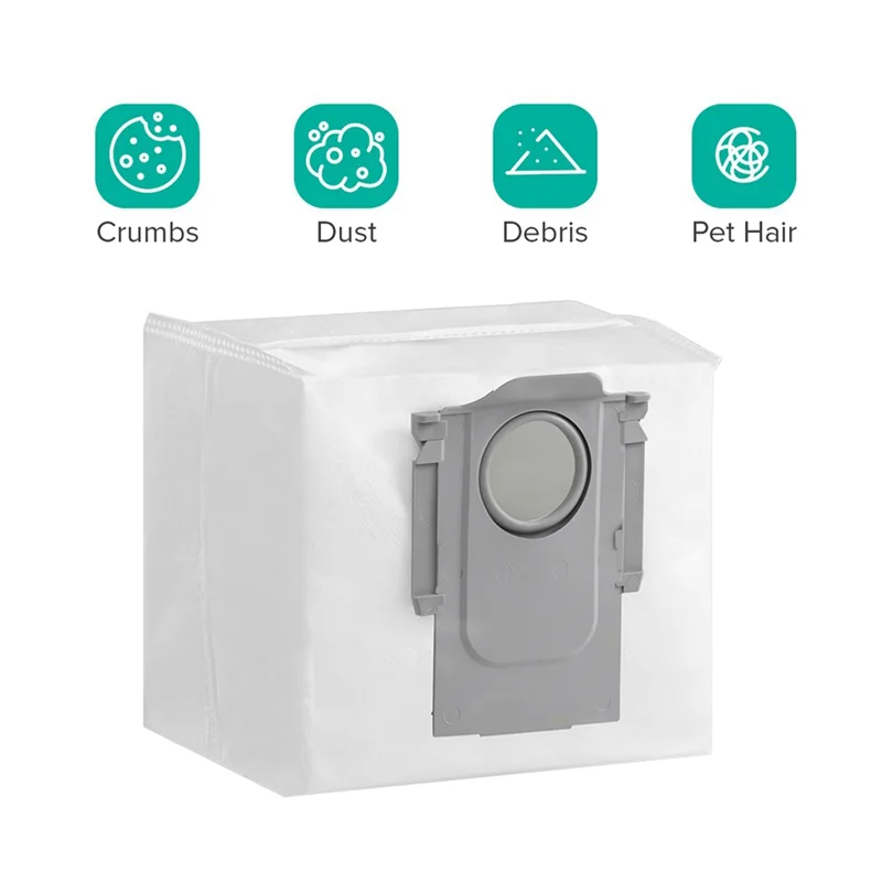 

AC23-6 шт. Мешки для пыли для пылесосов Roborock S8 Pro Ultra, S7 Maxv Ultra, S8 Pro Ultra, S8+ Робот-пылесос