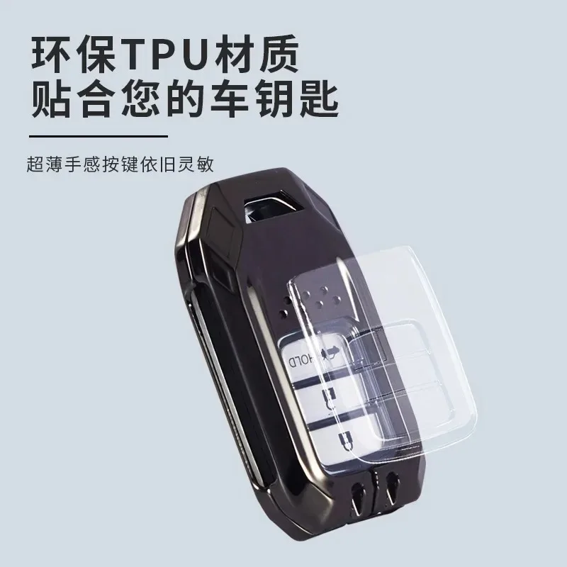 

Alloy Car Key Case Cover for Honda Breeze XRV Civic Accord CRV Odyssey Avancier Fit Car Accessories Keychain Key Bag