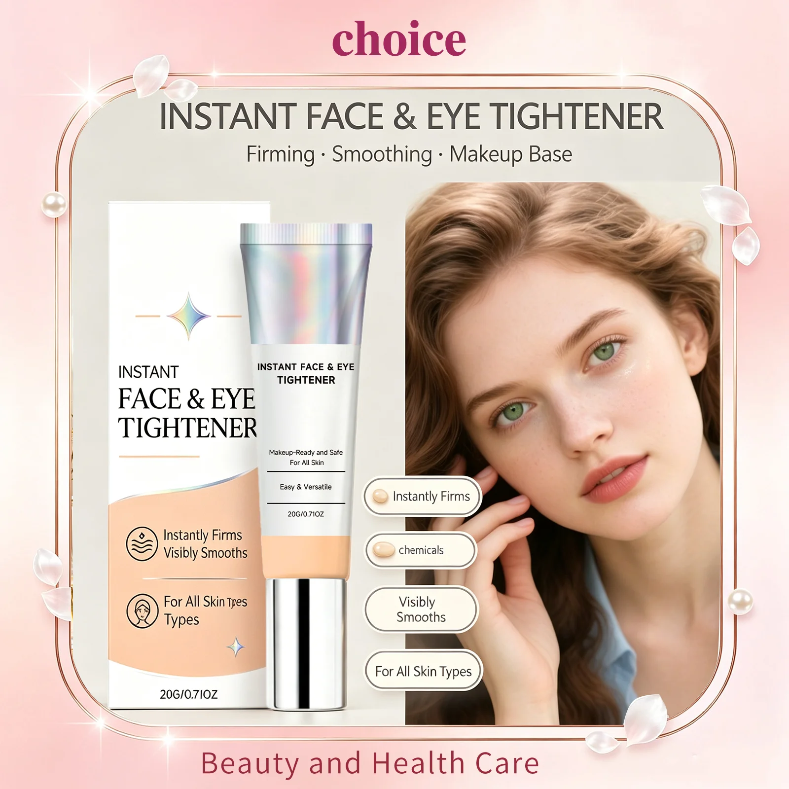 Facial Care Cream Deep Hydrating Moisturizer Smooth Fine Lines Improve Dry Rough Dull Skin Even Skin Tone Facial Skin Care Cream