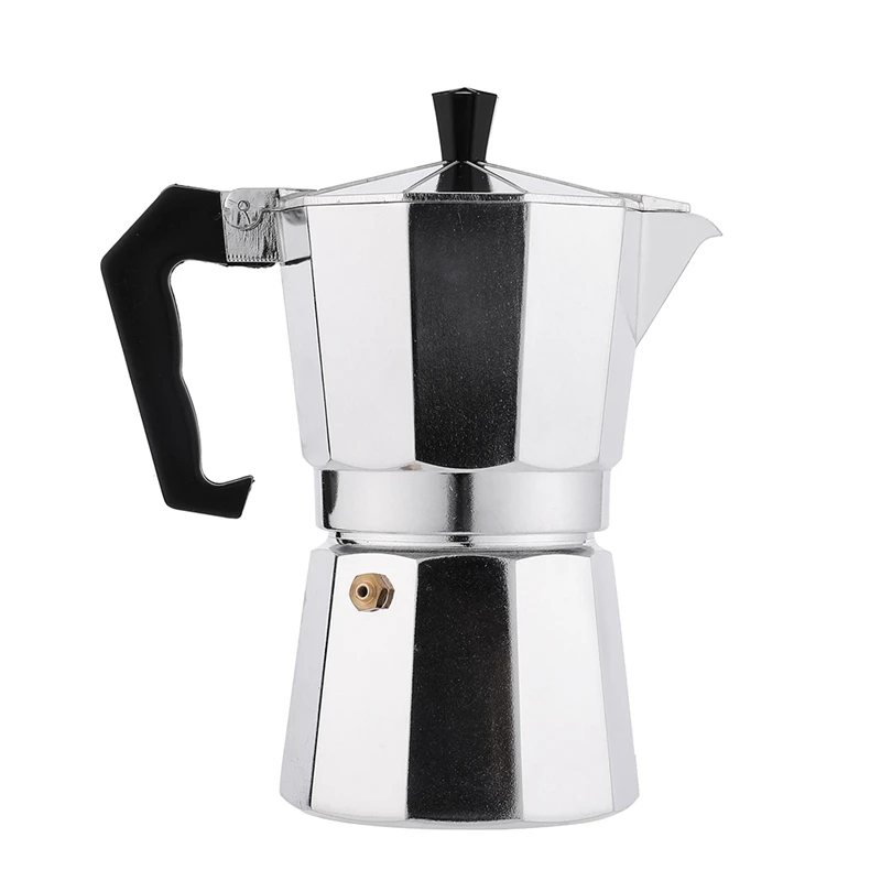 

Moka Pot Italian Coffee Machine Espresso Aluminum Geyser Coffee Maker Latte Stove Classic Coffee Barista Accessories