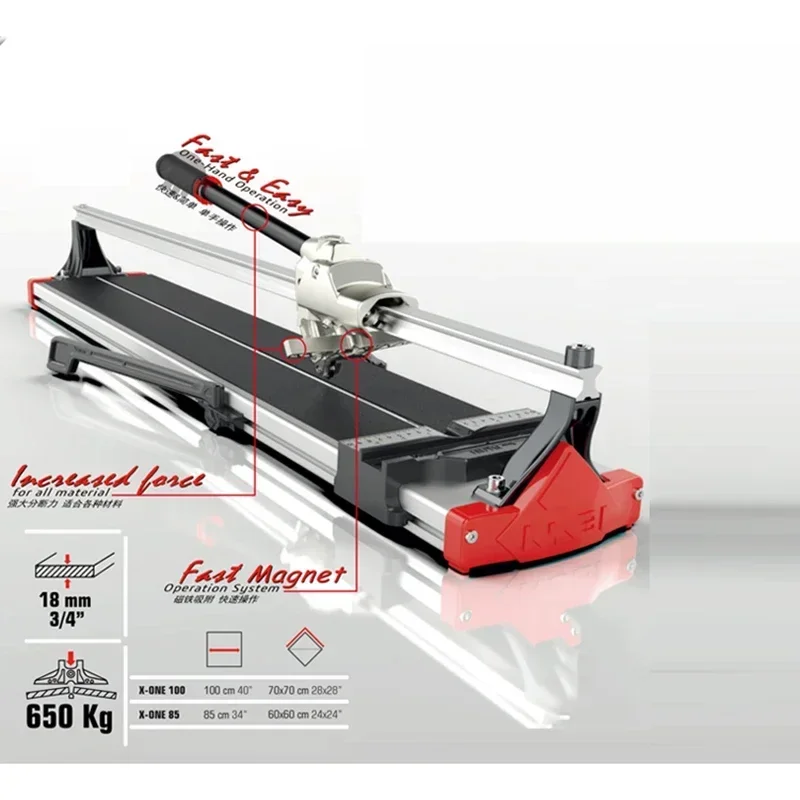 Xone1200 Ceramic Tile Cutter Reinforced Manual Ceramic Tile And Floor Tile Push-Pull Knife High-Precision Knife