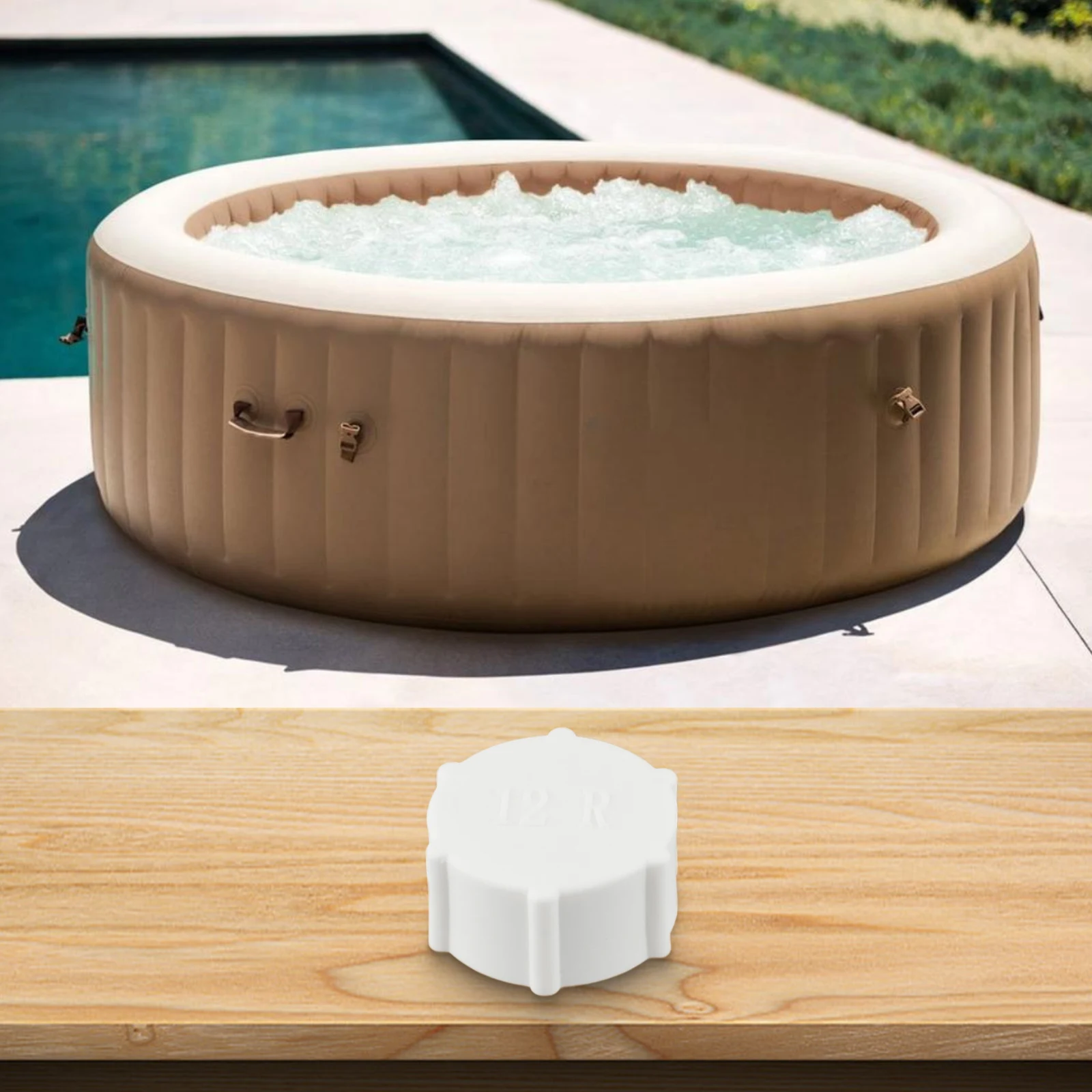 For 11456 11385 Valve Cap Plastic Accessories Drain Cap For Intex Pool O Ring Reliable Replacement High Quality