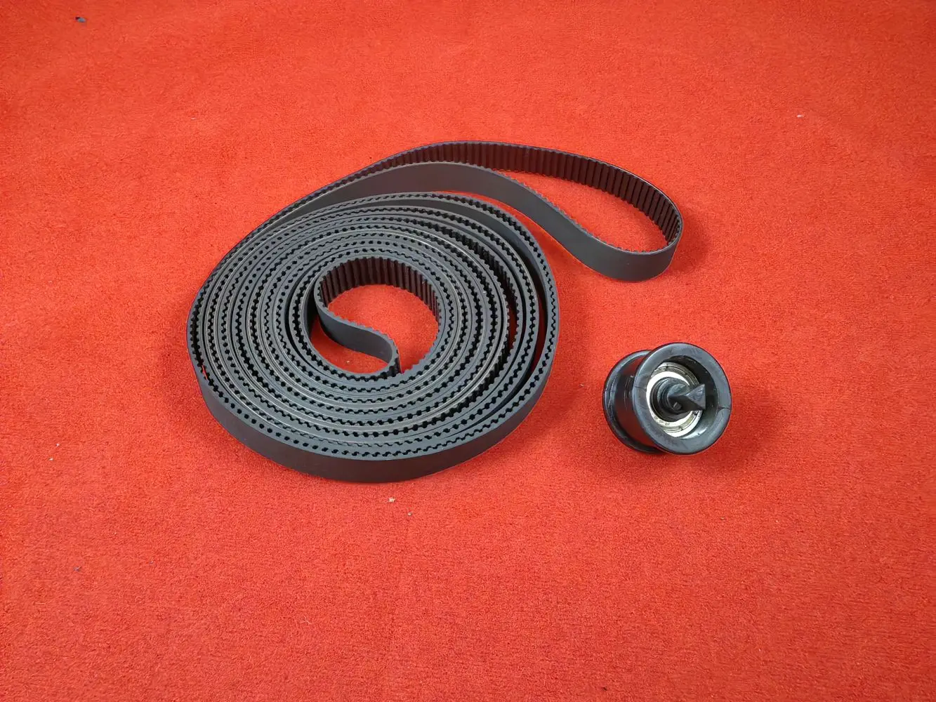 

NEW 1 X Carriage Drive Belt with Pulley For HP DesignJet 1050 1055 1050C 1055CM PLUS A0 36inch Model C6072-60198