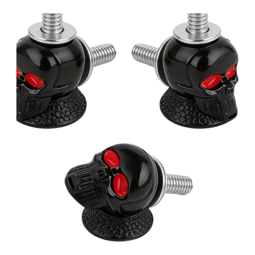 Biker Accessory Bolts Motorcycle Frame Fasteners Biker Rides Motorcycle Customization Perfect Fit For Motorcycles 2.6cm X 1.8cm