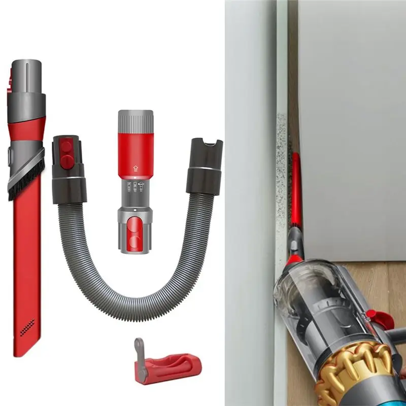 

Набор аксессуаров X11A для пылесосов Dyson V7/V8/V10/V11/V12/V15: сменная щетка для чистки щелей, щетка для удаления пыли, шланг.