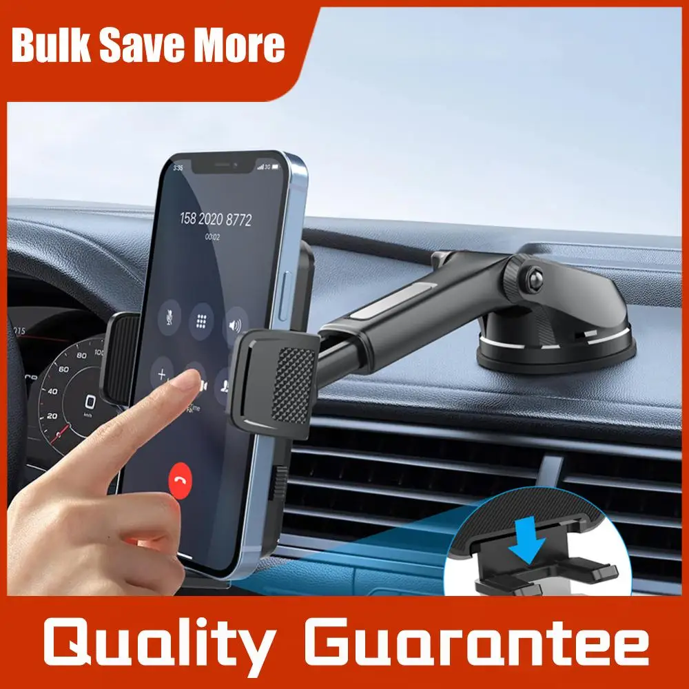 

Gravity Sucker Car Phone Holder 360° Rotation Dashboard Mobile Phone Stand Windshield Phone Bracket for Cellphones 4.7-7.9Inch