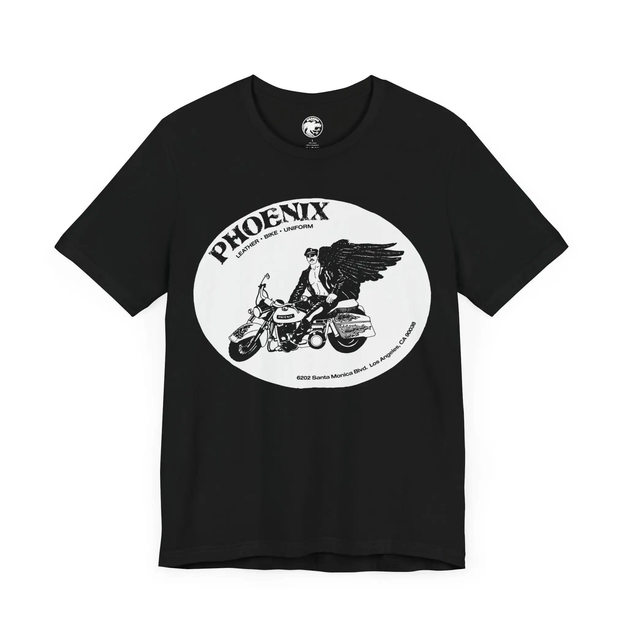 Phoenix Los Angeles Leather Bike and Uniform Bar T shirt