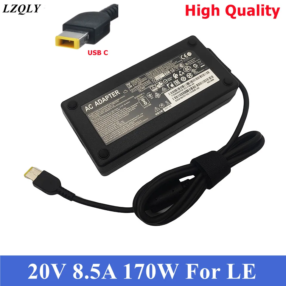 

20V 8.5A 170W AC Adapter Charger for Lenovo Legion Y720-15 Yoga 45N0375 4X20E50574 PA-1171-71 ADL170NLC3A 4X20E50582 W540 T451