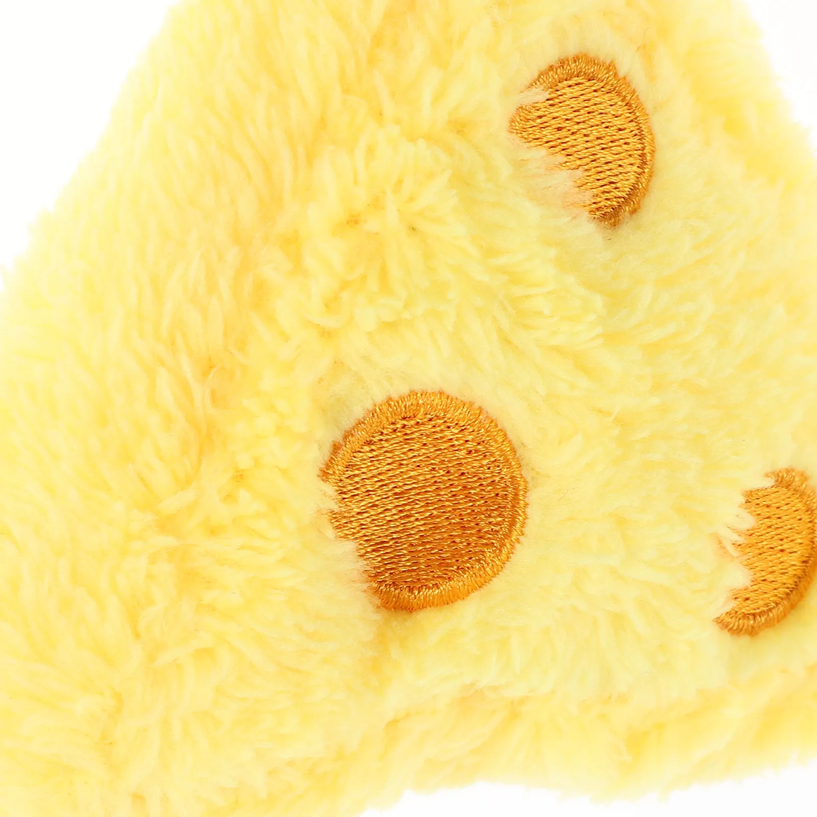 2Pcs Cheese Pendant Keychain - Soft Stuffed Food Key Ring for Backpack Purse Car Holiday Decor - Cute Keychains for Kids