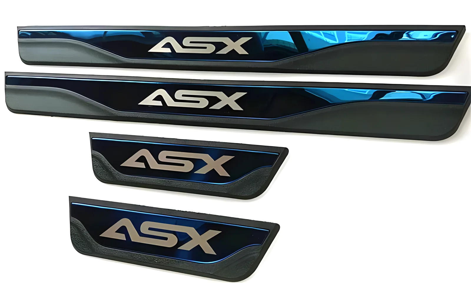 Auto door sill plate scuff plate trim for mitsubishi asx 2013-2019, car accessories,free shipping