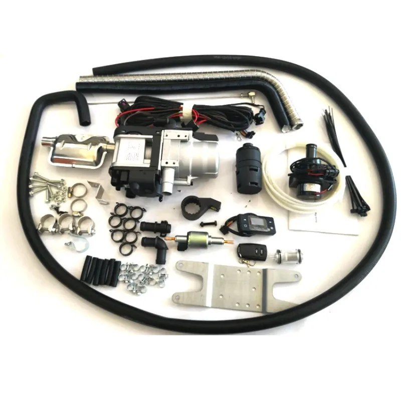 Parking Diesel Liquid Water Heaters 5Kw 12V 24V Diesel Engine For Bus Truck Boat RV