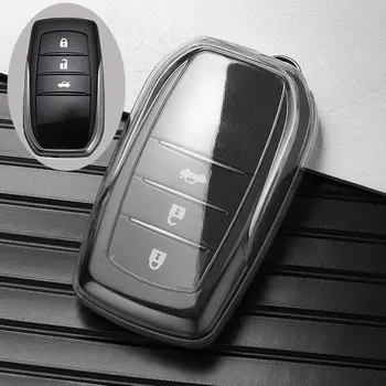 Nový měkký TPU kryt na klíče od auta pro Toyota CHR Hilux Fortuner Land Cruiser 200 Camry Corolla Crown RAV4 Highland 10 nejlepší prodej Kryt klíče Toyota Fortuner - №1