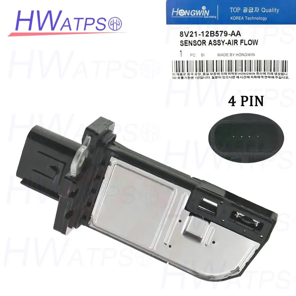 AFH70M-83 New Mass Air Flow Sensor MAF Meter 8V21-12B579-AA For FORD B-MAX GALAXY MONDEO RANGER TRANSIT  1516668 135089 30757655
