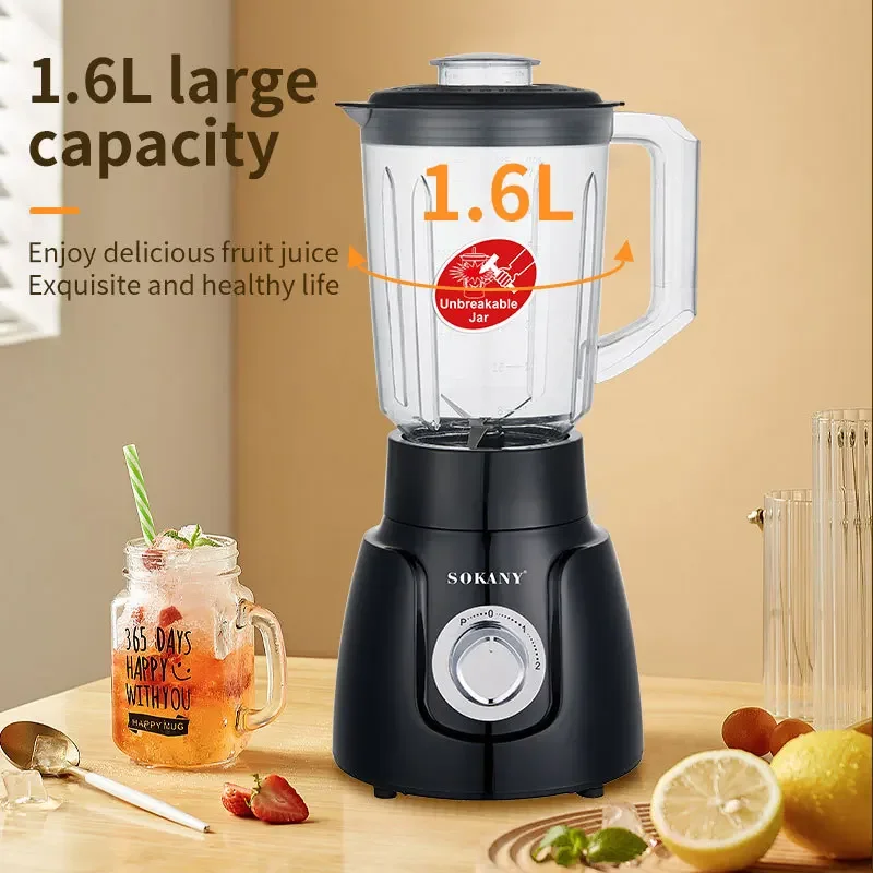 Houselin Professional Blender and Food Processor Combo for Smoothies, Shakes, With coffee bean grinder function