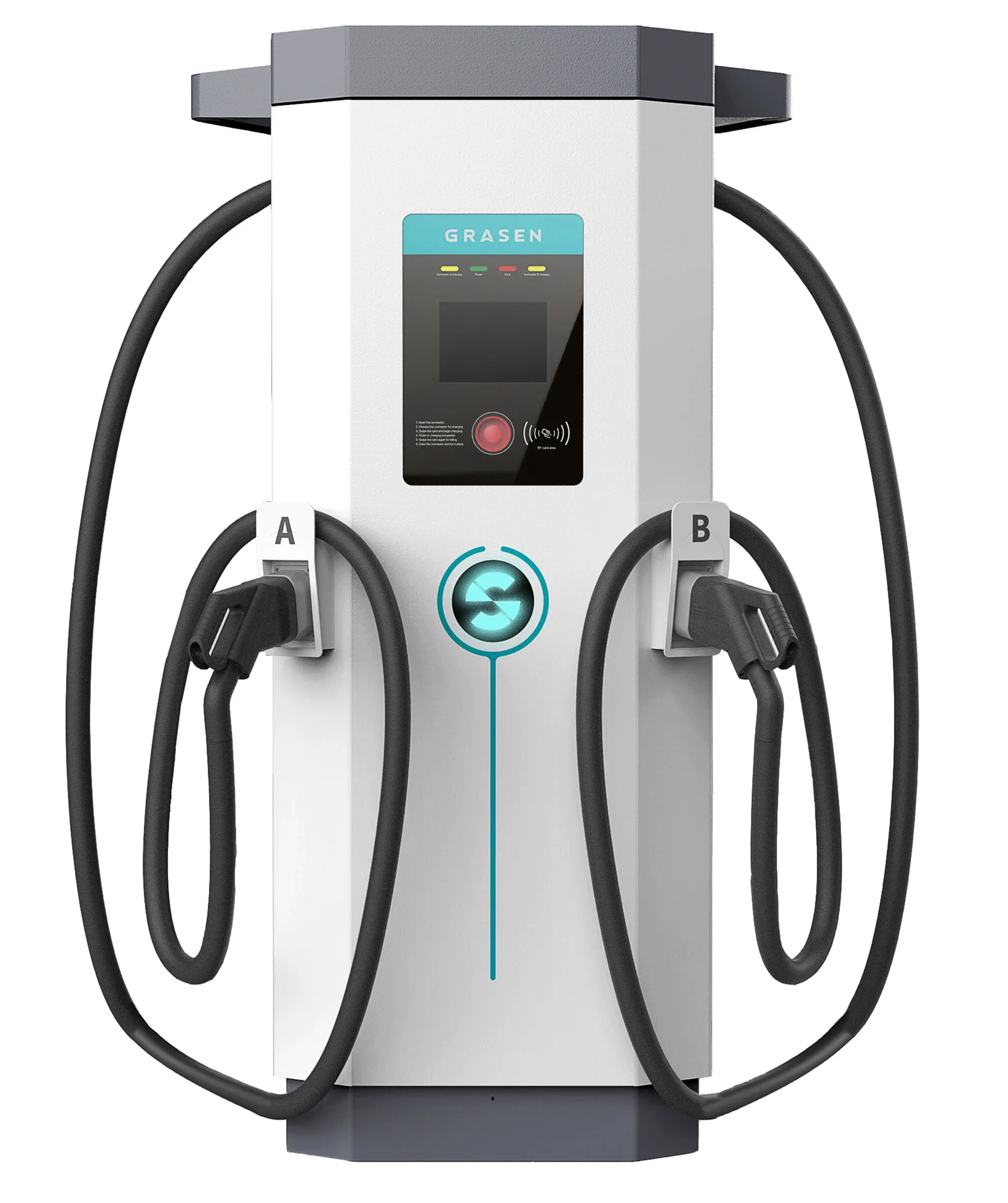 High Power Three Phase Commercial DC CCS CHADEMO 150KW OCPP EV Charging Station Fast Electric Car Supercharger EV Charger