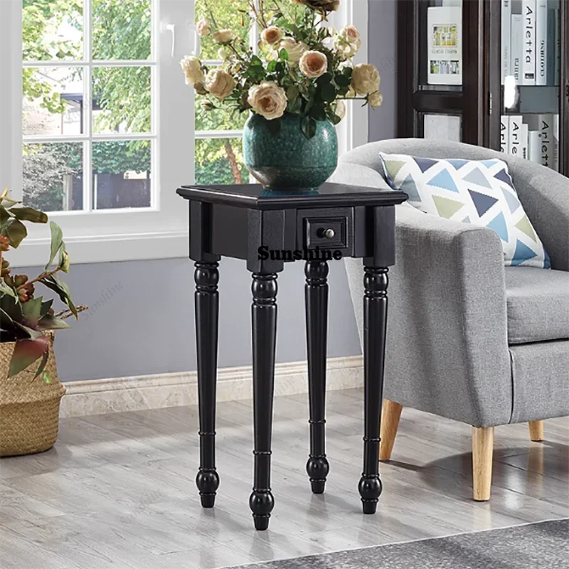 Modern Minimalist Console Table Classic Nordic Drawers Storage Console Table Organizer Living Room Woonkamer Tafel Furniture  FT
