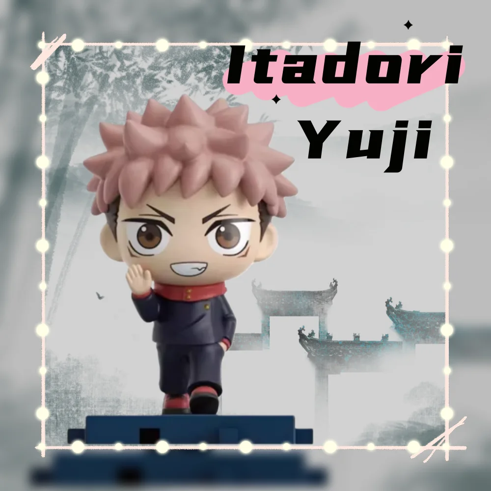 Oryginalna figurka EAKI Jujutsu Kaisen z serii Step Walk Stride, figurka z serii Blind Box, zabawka kolekcjonerska z anime, idealna na prezent dla chłopca i dziewczynki. ​