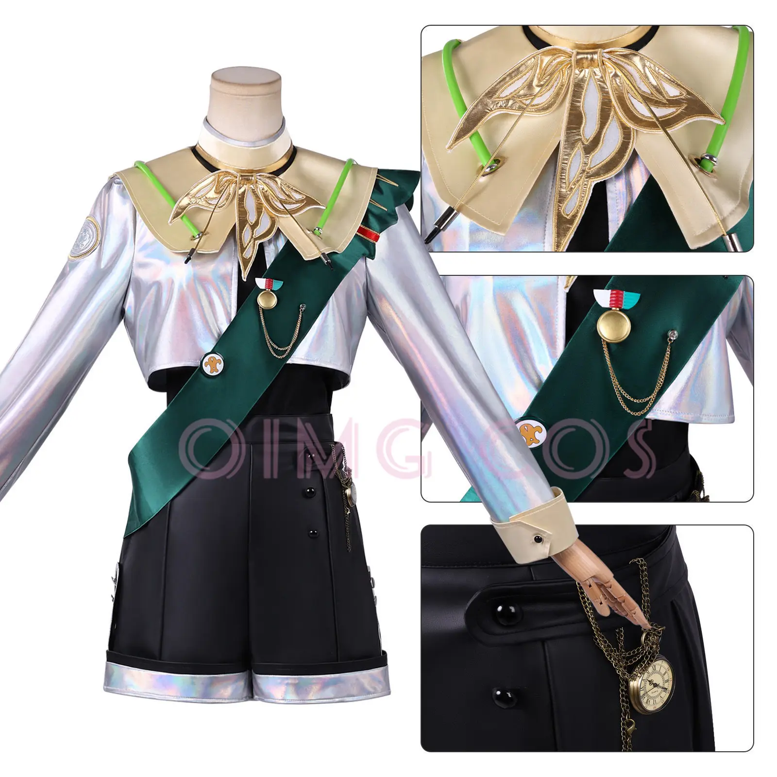 Game Reverse: 1999 Sotheby Cosplay Costume Full Set Retro Outfit For Comic Con Halloween Cos Events view 2