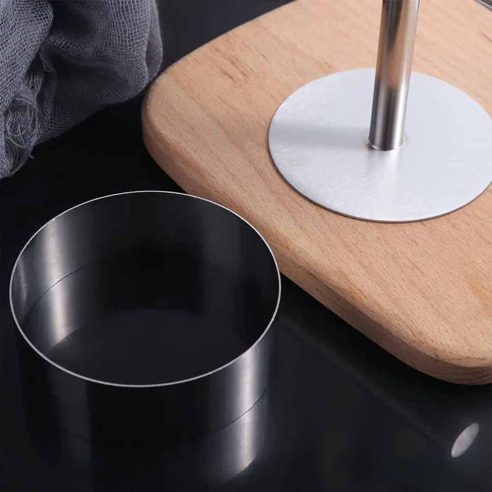 Adjustable Thickness Stainless Steel Hamburger Press Round Non-Stick Burger Patty Maker Durable Creative Burger Smasher Beef