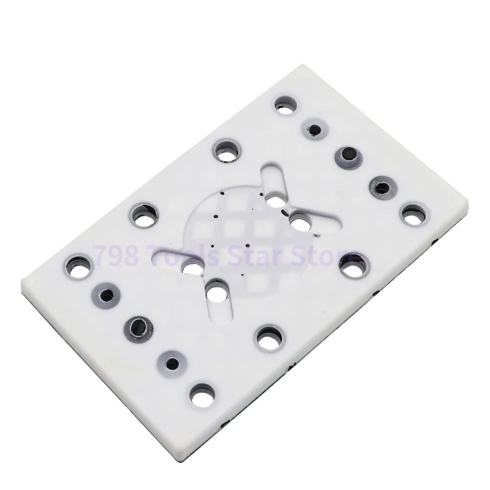 1PC 80mm x 130mm Soft Sanding Pad Sander Replacement Polishing Disc Fit for Festool RTS 400 RS 400 RTSC 400 Random Orbit Sanders