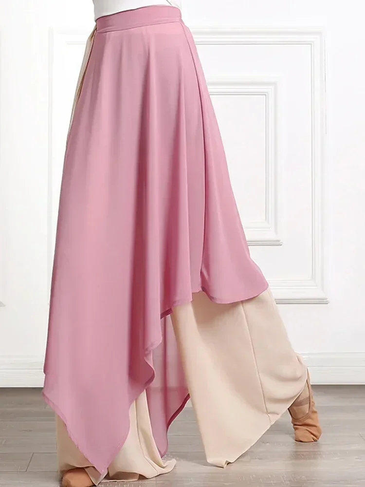 大人用ロングシフォンチュチュ-女性用チュチュ-黒ワイドレッグパンツ-シフォンスカート-ロングドレス-パフォーマンスドレス-パーティードレス