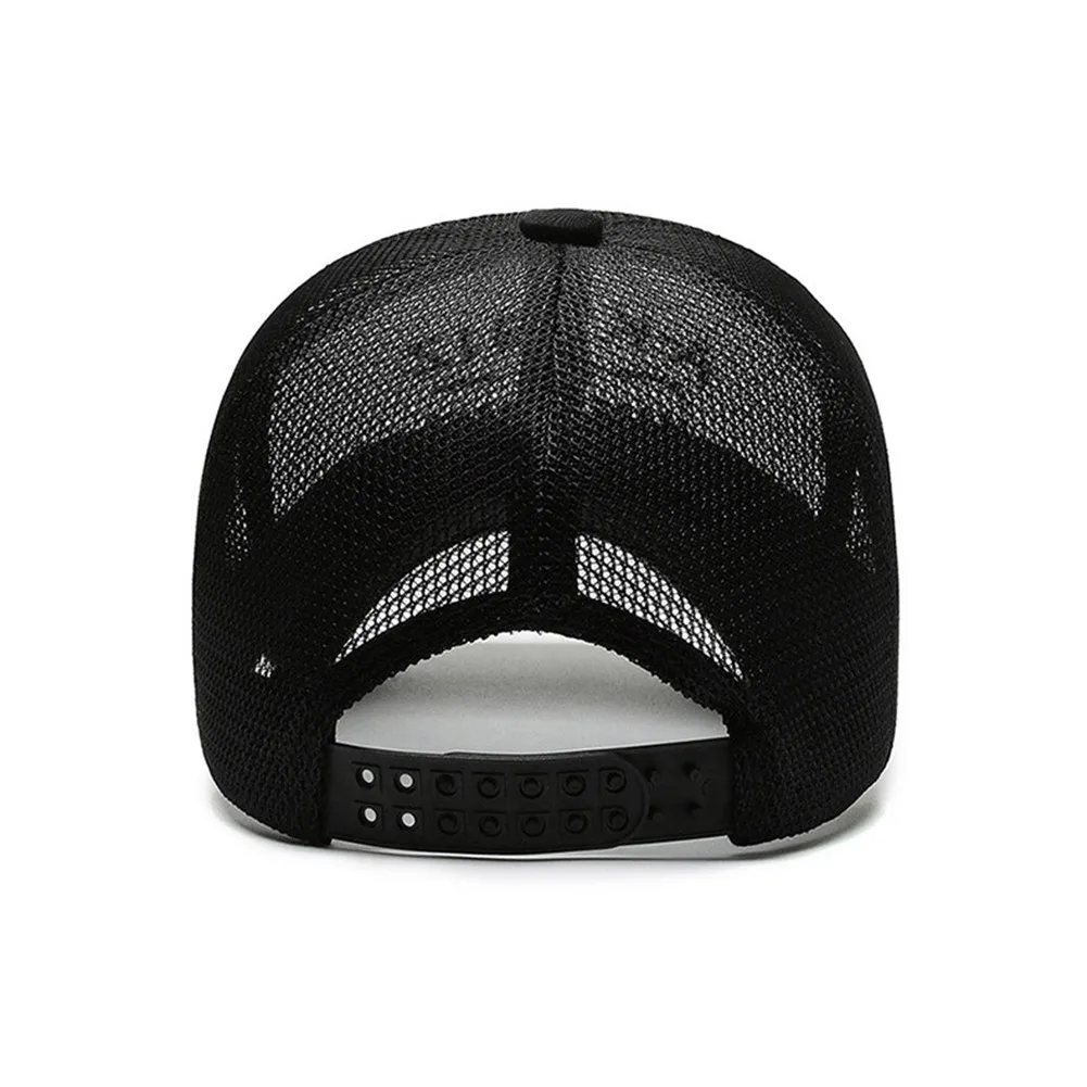 Gorra mesh transpirable protección UV verano pesca camping senderismo