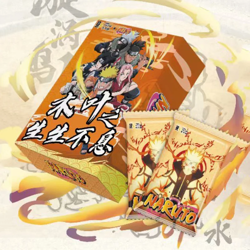 Wholesales Naruto Collection Cards Booster Box YING CULTURE The Bonds of Konoha Rare Anime 1Case Playing Cards