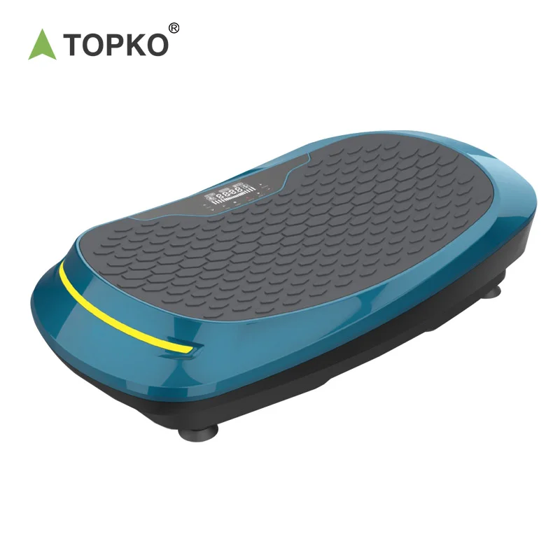 

TOPKO New 4D Exercise Machine Whole Body Vibration Plate Fat Burning Exercise Equipment Vibration Platform Machines With Music