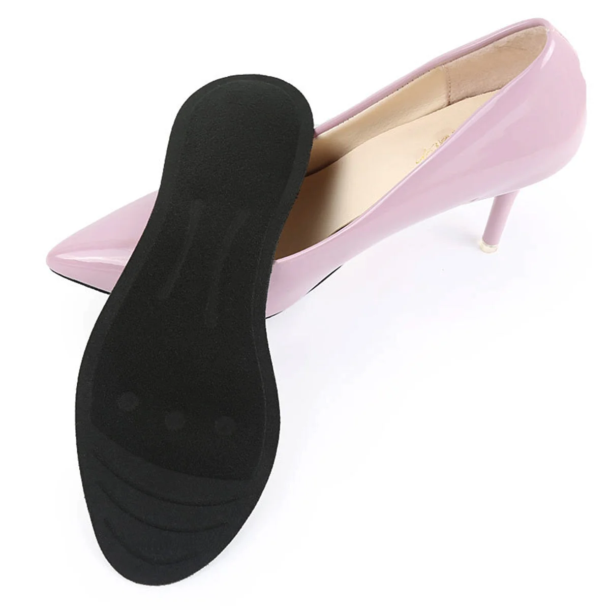 1 Pair Sweat-Absorbing Shockproof Insoles Liquid Glycerin Filled Arch Support Shoe Pads For Foot Knee Pain Relief High Heel